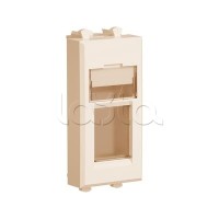 Адаптер для Keystone "Ванильная дымка" "Avanti", 1 мод DKC 4405201