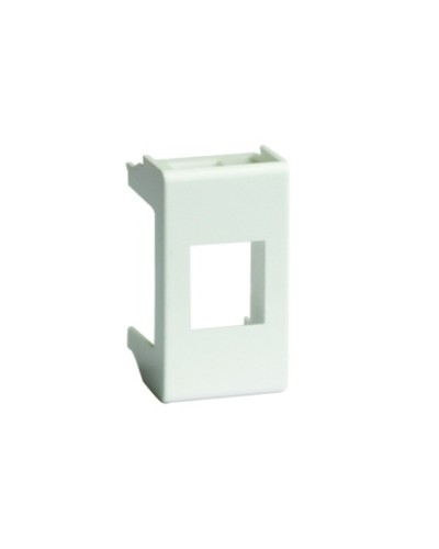 Адаптер для keystone, VIVA, 1 мод, цвет серый DKC 45107 в Салавате Аксессуары для стоек и шкафов Pintop.ru