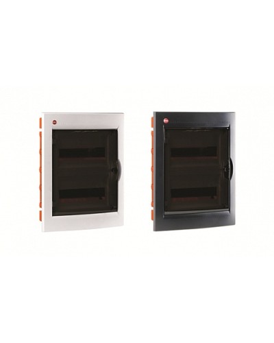 Щиток встраиваемый 24 мод.,IP 41 , черный DKC 82524 в Салавате Аксессуары для стоек и шкафов Pintop.ru