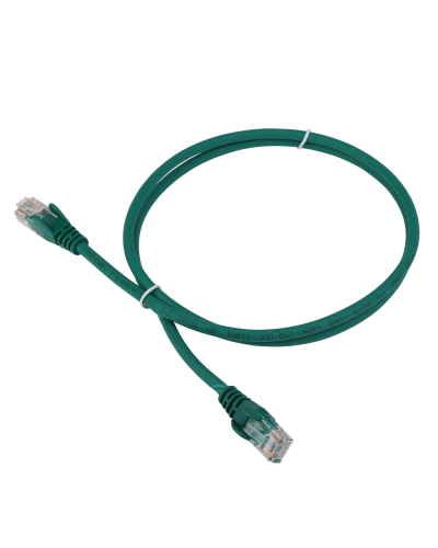 Патч-корд LANMASTER LSZH UTP кат.5e, 0.3 м, зеленый LANMASTER LAN-PC45/U5E-0.3-GN в Салавате Патчкорды (медные) Pintop.ru