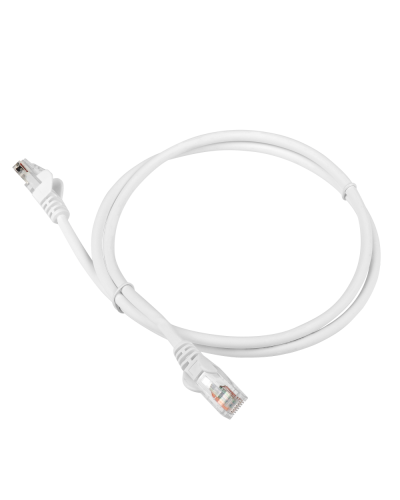 Патч-корд LANMASTER LSZH UTP кат.5e, 0.3 м, белый LANMASTER LAN-PC45/U5E-0.3-WH в Салавате Патчкорды (медные) Pintop.ru