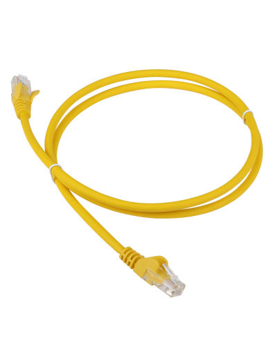 Патч-корд LANMASTER LSZH UTP кат.5e, 0.3 м, желтый LANMASTER LAN-PC45/U5E-0.3-YL в Салавате Патчкорды (медные) Pintop.ru