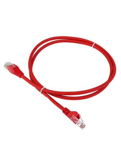 Патч-корд LANMASTER LSZH UTP кат.5e, 12 м, красный LANMASTER LAN-PC45/U5E-12-RD в Салавате Патчкорды (медные) Pintop.ru