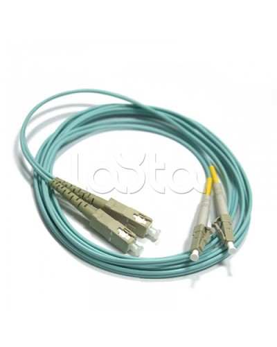 Патч-корд оптический LANMASTER LAN-SC-FC/OM3-7.0 в Салавате Патч-корды и пигтейлы Pintop.ru