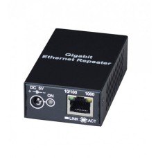 Повторитель Gigabit Ethernet для увеличения расстояния передачи до 120м SC&T SR01X